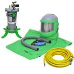 RPB NOVA 3 NV3-703-50PCT RESPIRATOR PACKAGE With 28" Cape. Respirator, Airline Filter, 50 Foot Supply Hose & Cool Tube