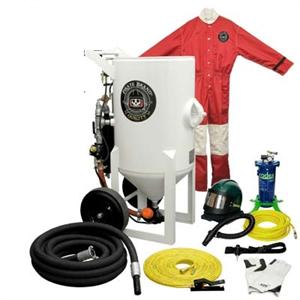 PIRATE BRAND ABRASIVE BLASTING, MODEL 3.5 CU. FT., BLAST MACHINE PACKAGE