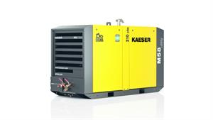 DIESEL AIR COMPRESSOR, M58U, KAESER, MODEL M58U, UTILITY SKID, 210 CFM, AIR COMPRESSOR, POWERED BY 49HP KUBOTA TIER 4 DIESEL ENGINE