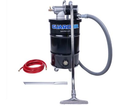 GUARDAIR POWERQUAD™ PQ55C150 55-GALLON VACUUM UNIT WITH 1.5" HOSE & TOOL KIT