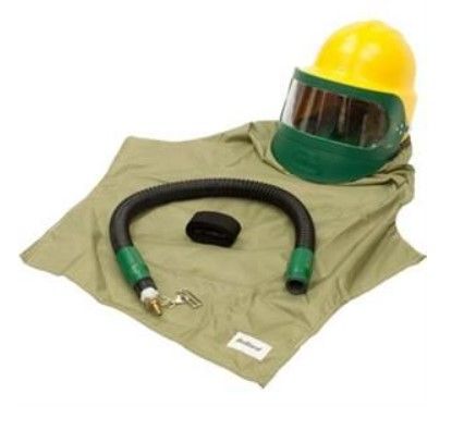 BULLARD 88VX3230 HP Blast Hood With 28" Nylon Cape & F30 Constant Air Flow Fitting