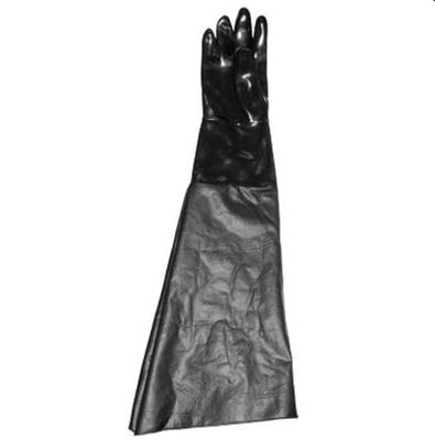 EMPIRE GENERIC STYLE SMOOTH BLACK NEOPRENE 8-1/2" DIAMETER x 31" LONG BLAST GLOVE RIGHT HAND  509891-RH-G
