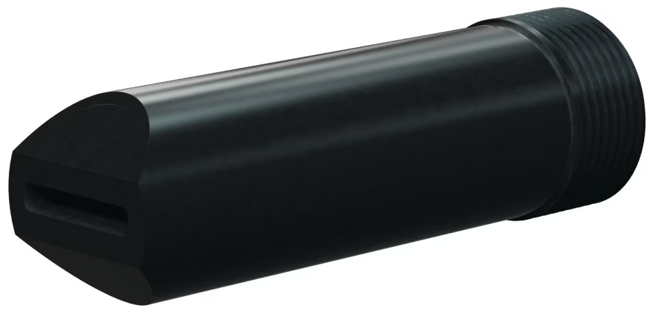 ABRASIVE BLAST NOZZLE, BORIDE, FAN-6AP, TUNGSTEN CARBIDE, #6, 3/8