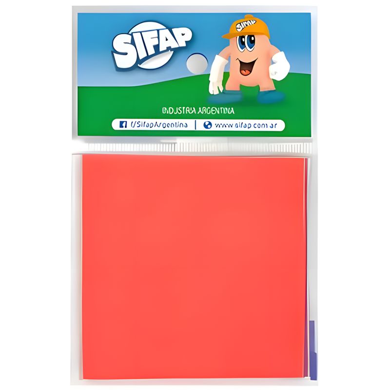 Papel glace fluo x 8 hojas