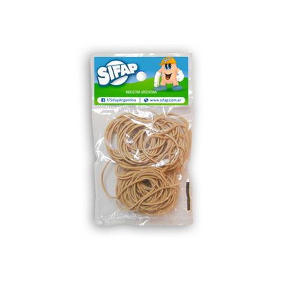 Bandas elasticas natural 50g