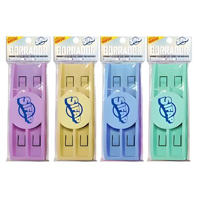 Borrador plastico para pizarra blanca