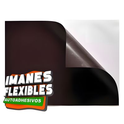 Lamina de iman a4 autoadhesiva x 10u