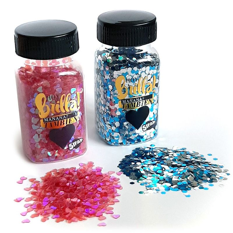 BRILLANTINA  c/FORMA POTE 25 GRS  ROSA-CELESTE