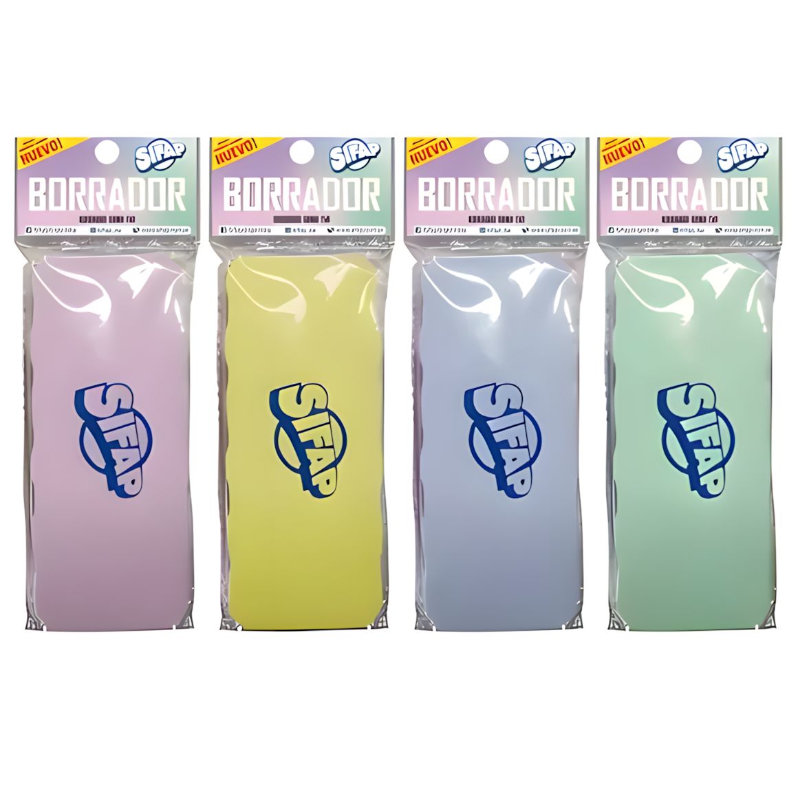 Borrador goma eva p/ pizarra