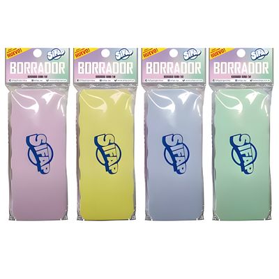 Borrador goma eva p/ pizarra