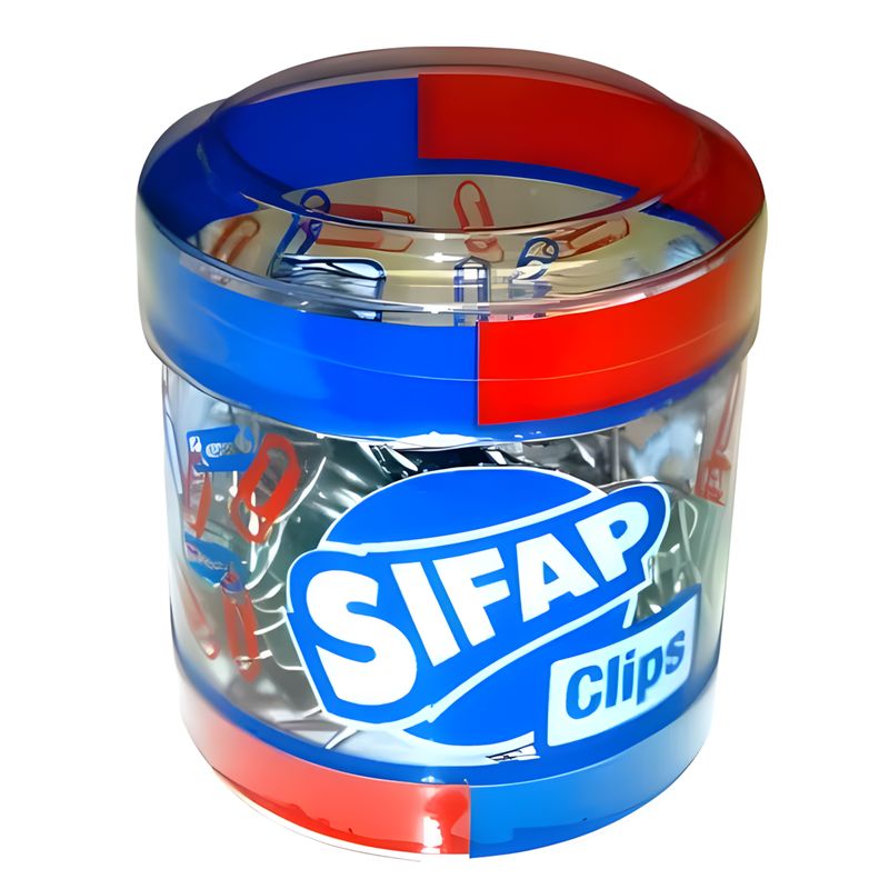Clip metalico n4 x100u (pote)