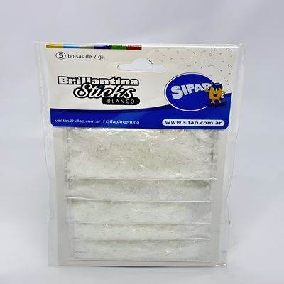 Brillantina sticks - blanco