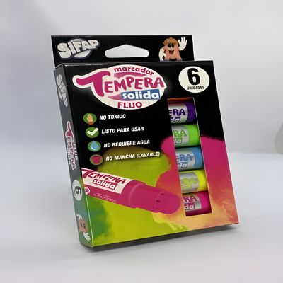 Tempera solida fluo