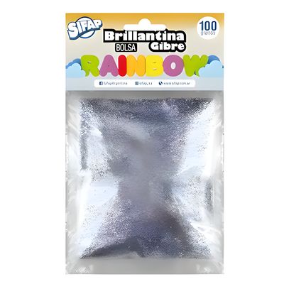 Brillantina gibre rainbow metal
