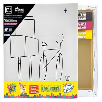 Bastidor Kit de Arte Manu Paz N1