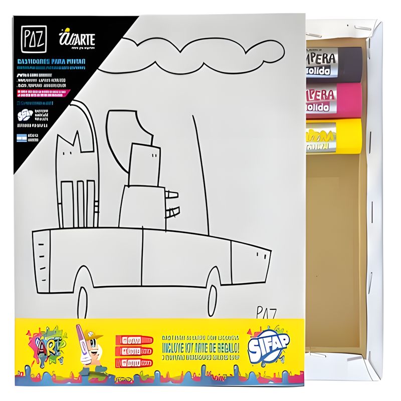 Bastidor Kit de Arte Manu Paz N3
