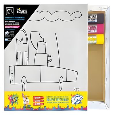 Bastidor Kit de Arte Manu Paz N3