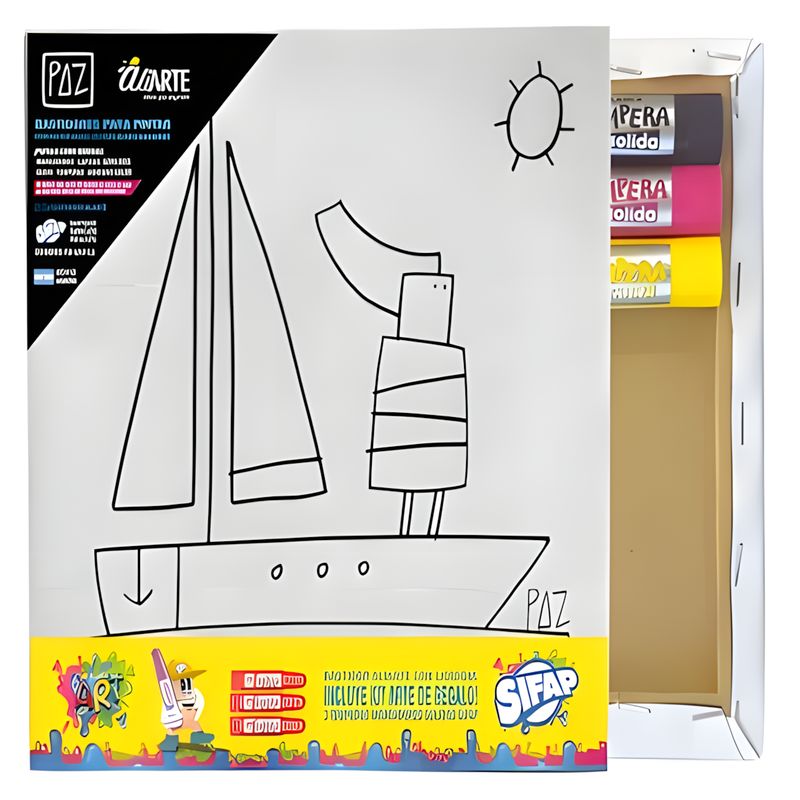 Bastidor Kit de Arte Manu Paz N2 20X20