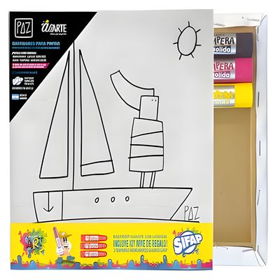 Bastidor Kit de Arte Manu Paz N2 20X20