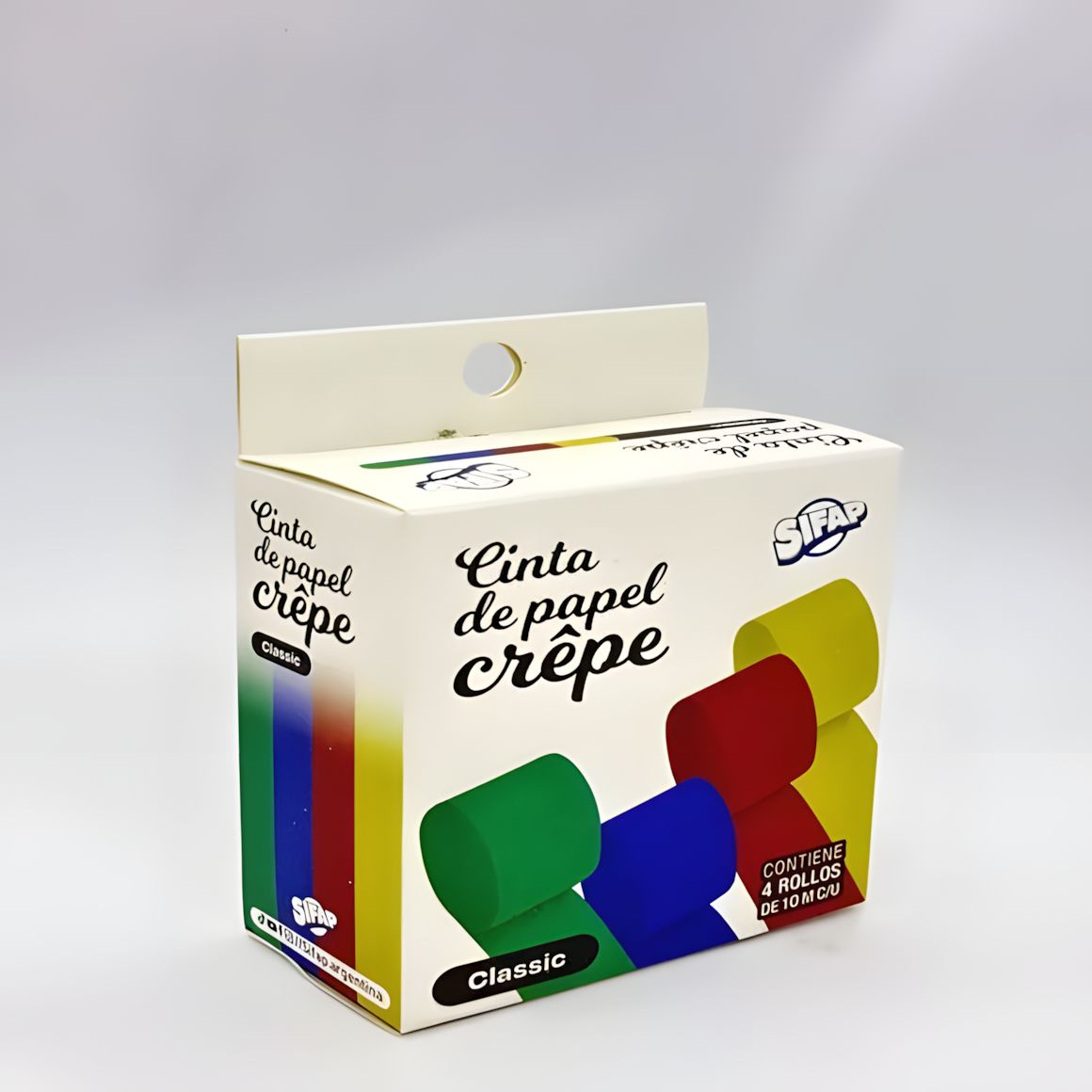 Cinta de papel crepe clasica