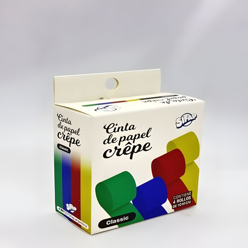 Cinta de papel crepe clasica