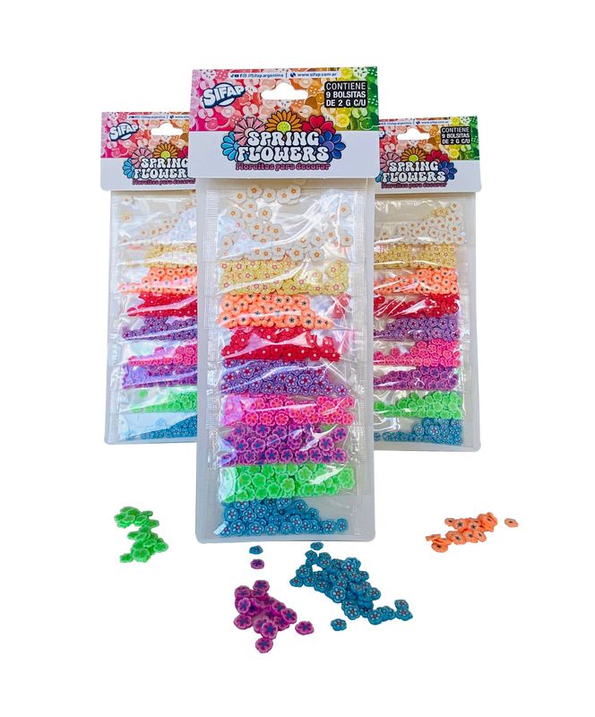 BRILLANTINA  c/FOR SPRING FLOWERS  x 9 Uds