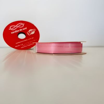 CINTA DE TELA ROSA DIOR Nº1 x3MTS