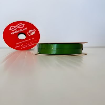 CINTA DE TELA VERDE BRILLANTE 1x3MTS