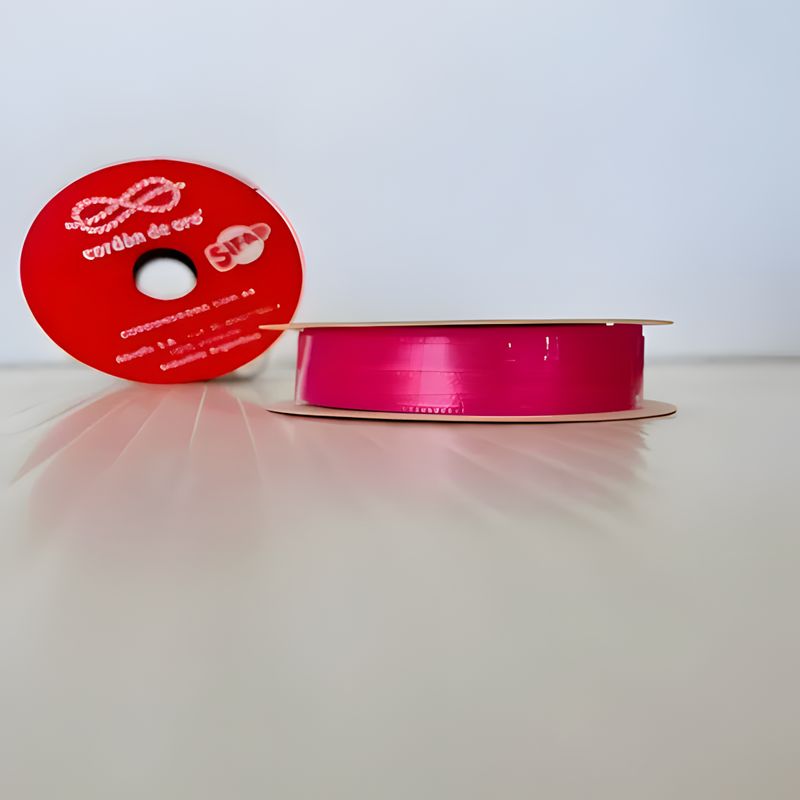 CINTA DE TELA FUCSIA Nº1X3MTS