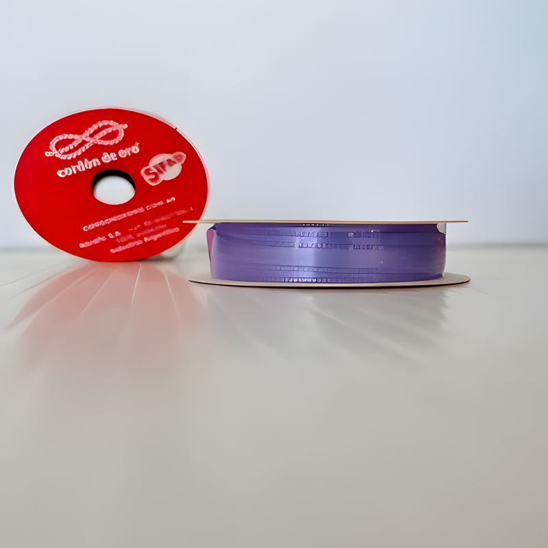 CINTA DE TELA LILA Nº1x3MTS