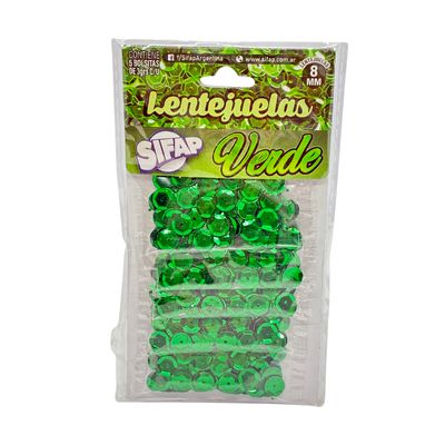 Lentejuelas verde