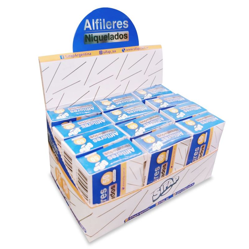 Alfiler 50g. (cajita)