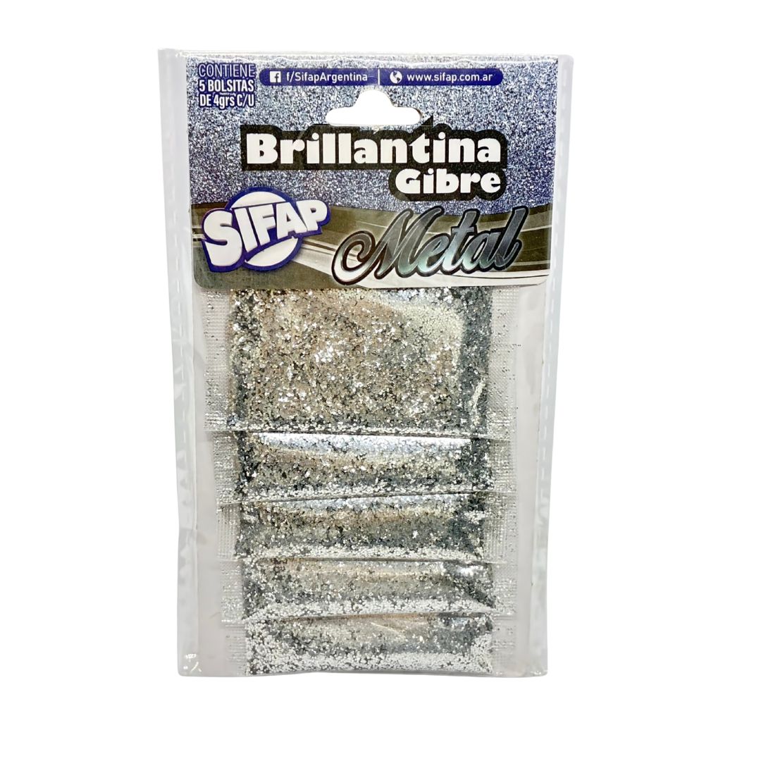 Brillantina gibre metal x5u 4g