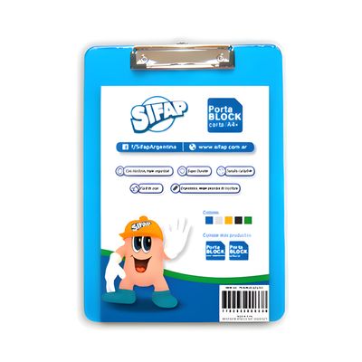 Placa plastica a4 colores surtidos
