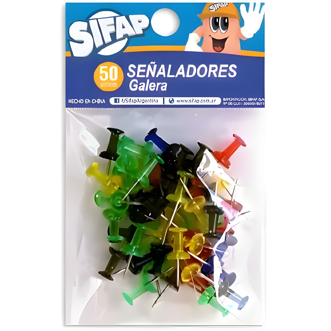 Señalador galera x 50u (bolsita)
