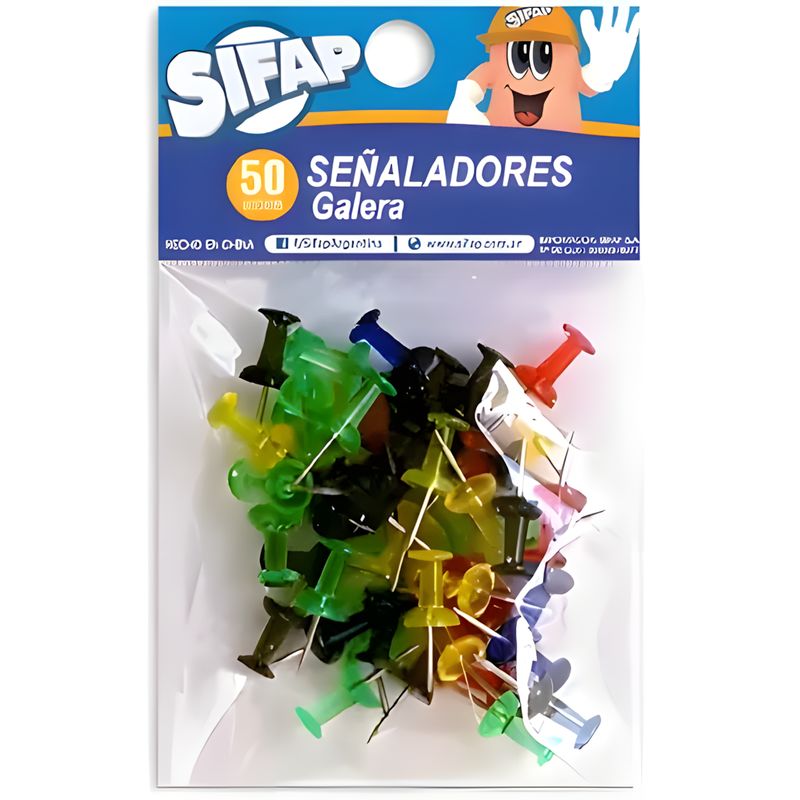 Señalador galera x 50u (bolsita)