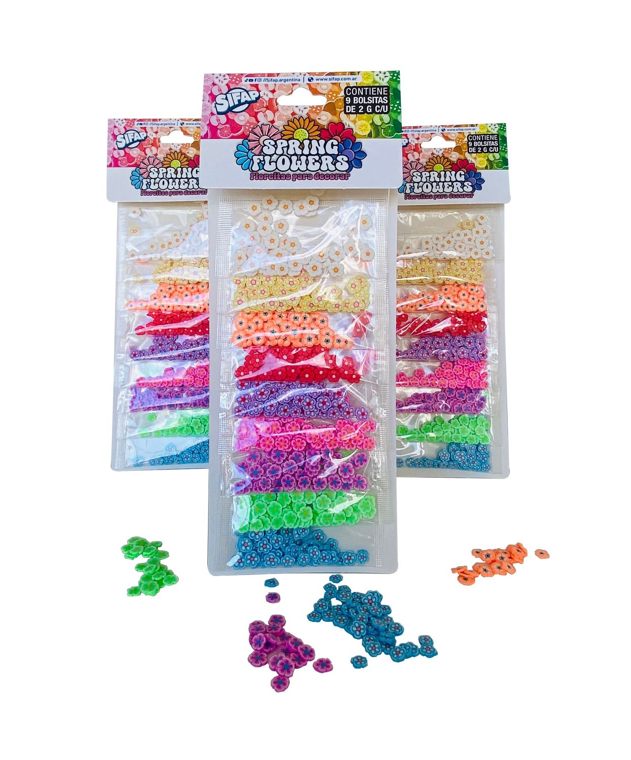BRILLANTINA  c/FOR SPRING FLOWERS  x 9 Uds