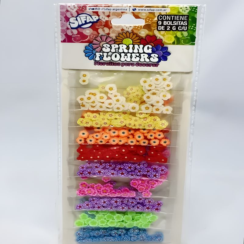 BRILLANTINA  c/FOR SPRING FLOWERS  x 9 Uds
