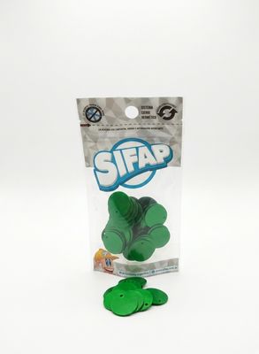 LENTEJUELON 20mm VERDE METAL X 20 GRS DOY PACK