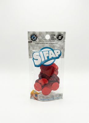 LENTEJUELON 20mm ROJO METAL X 20 GRS DOY PACK