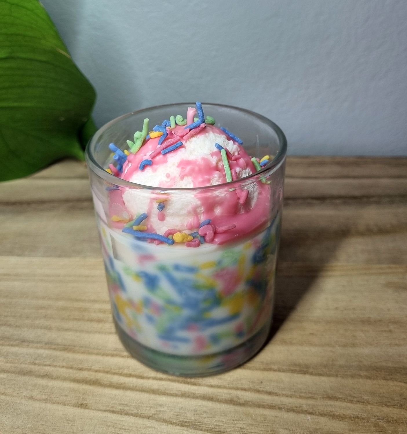 Birthday Cake Container Candle