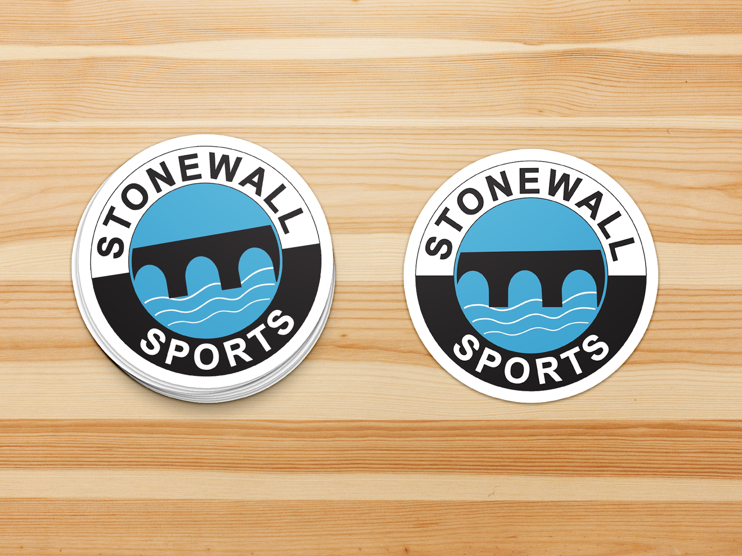 Stonewall Sticker - Round Logo