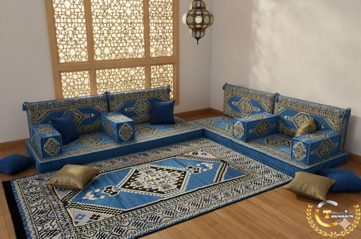 KILIM-BLEU GRI-DENIZLI