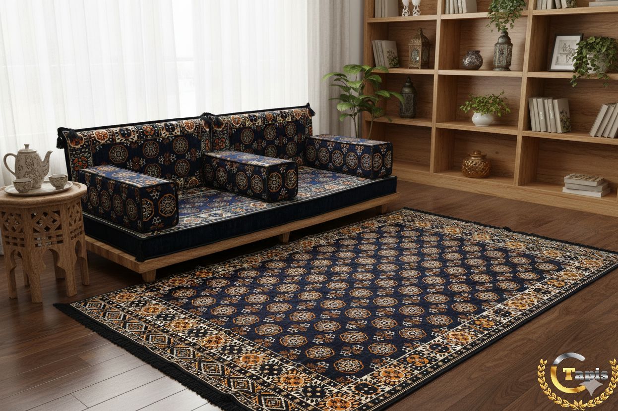 KILIM-BLEU MARINE-KARADENIZ
