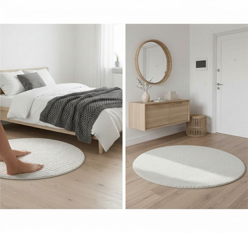 Tapis rond 100x100cm