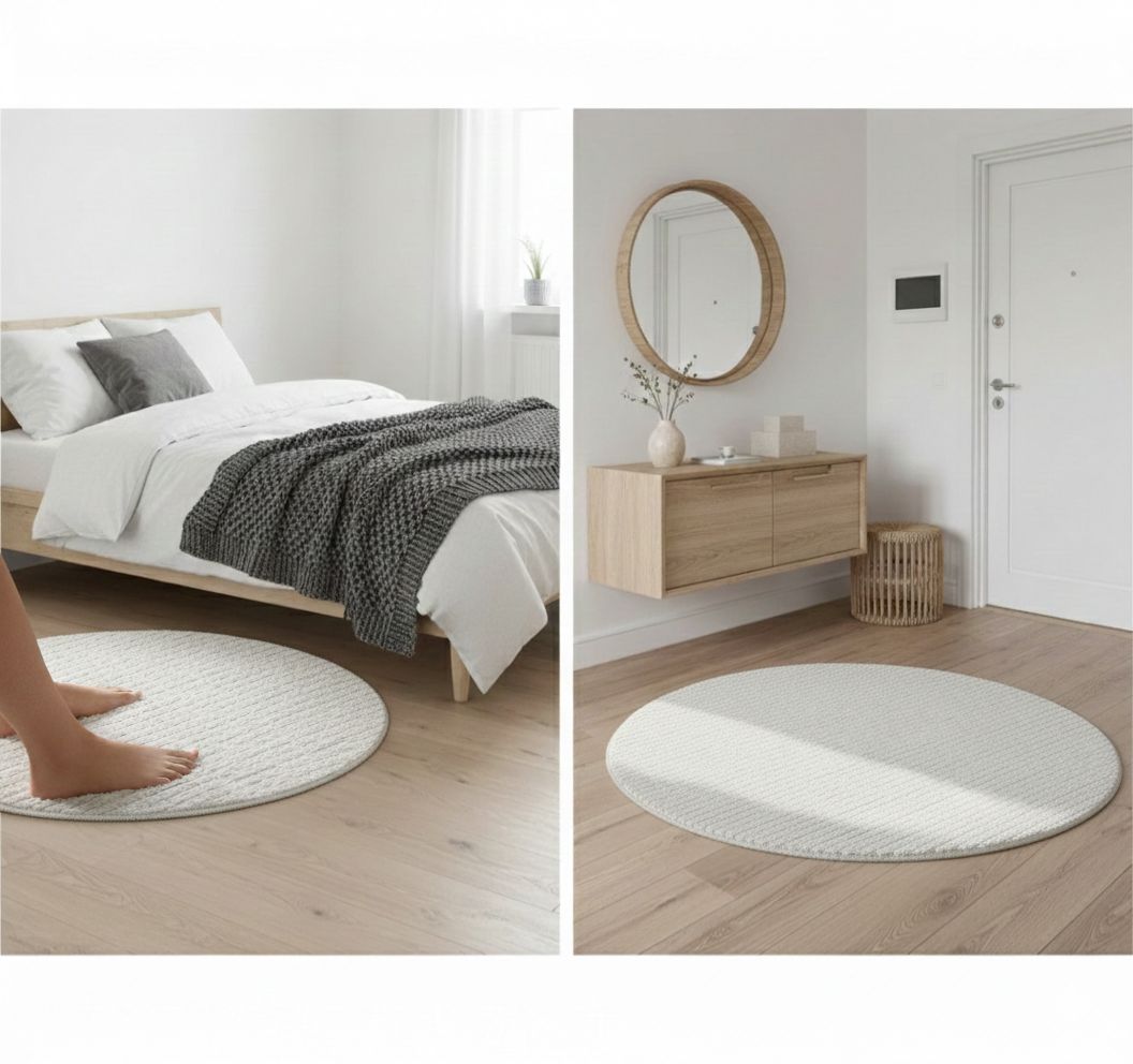 Tapis rond 100x100cm Tapis rond 100x100cm