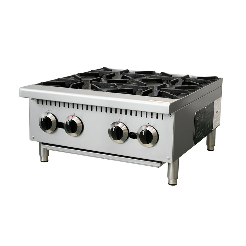 Gas dessert cooker with 4 burners - FG-HP-24-M