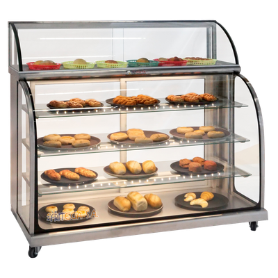 BREAD DISPLAY CASE WITH DOME
