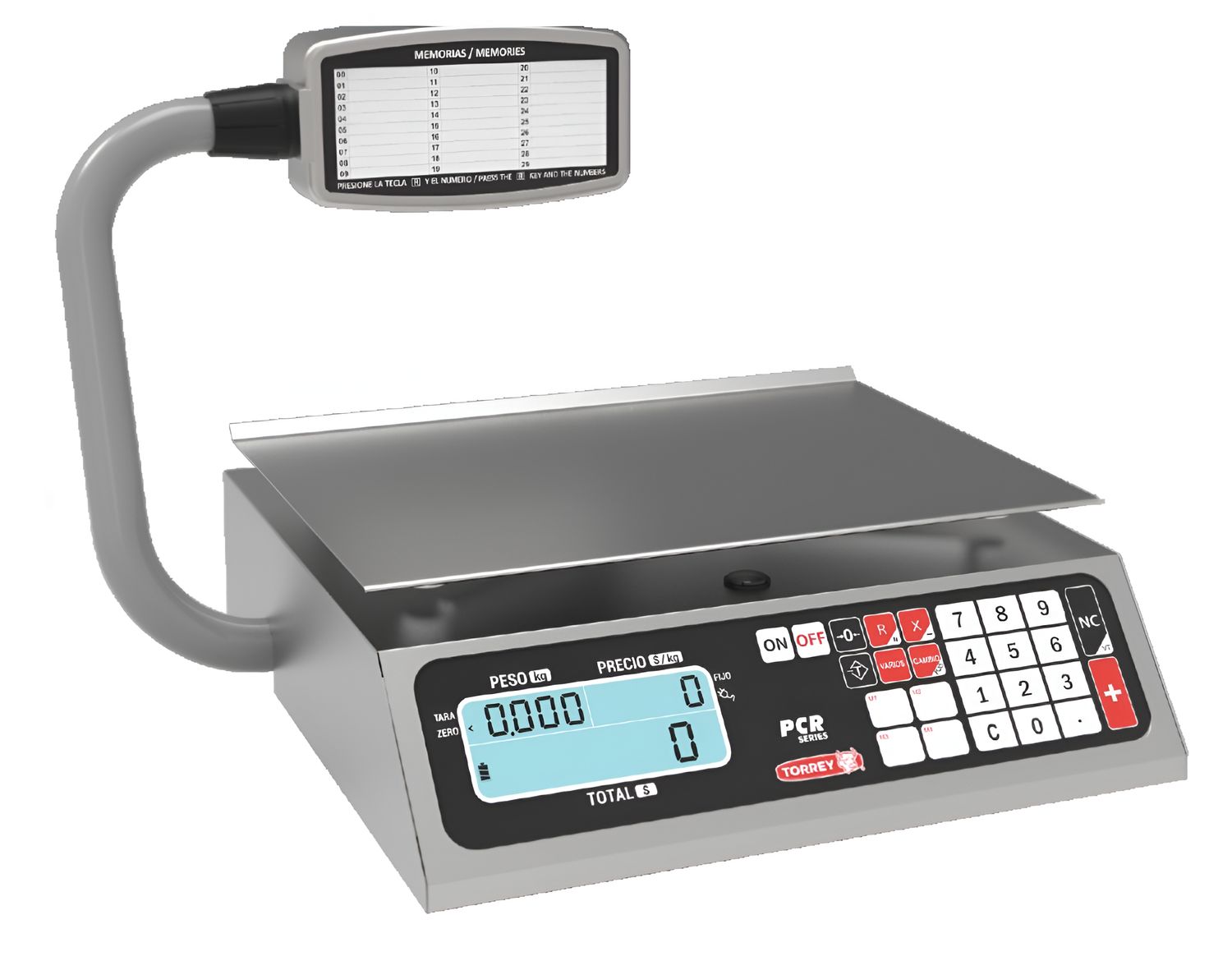Electric Scale With Turret Cap-40kg - FG-0PCR40T