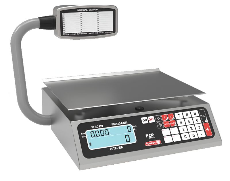 Bascula Eléctrica Con Torreta Cap-40kg  - FG-0PCR40T